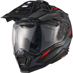 Nexx XWED3 Casco Integral Gris Keyo Rojo Mate