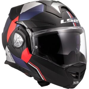 LS2 Advant X Ultra FF901 Casco Modular Fibra de Vidrio Azul/Rojo